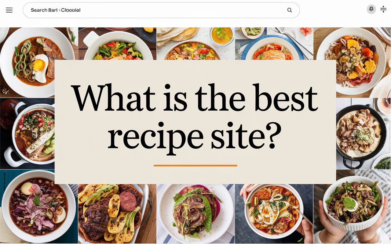 What Is the Best Recipe Site?