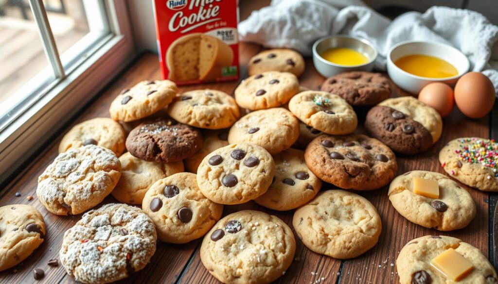 3 ingredient cake mix cookies