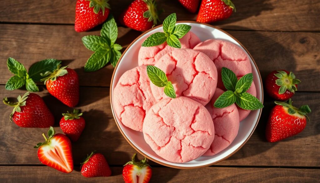 Strawberry Cookies