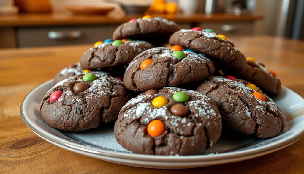 chocolate cake mix cookies