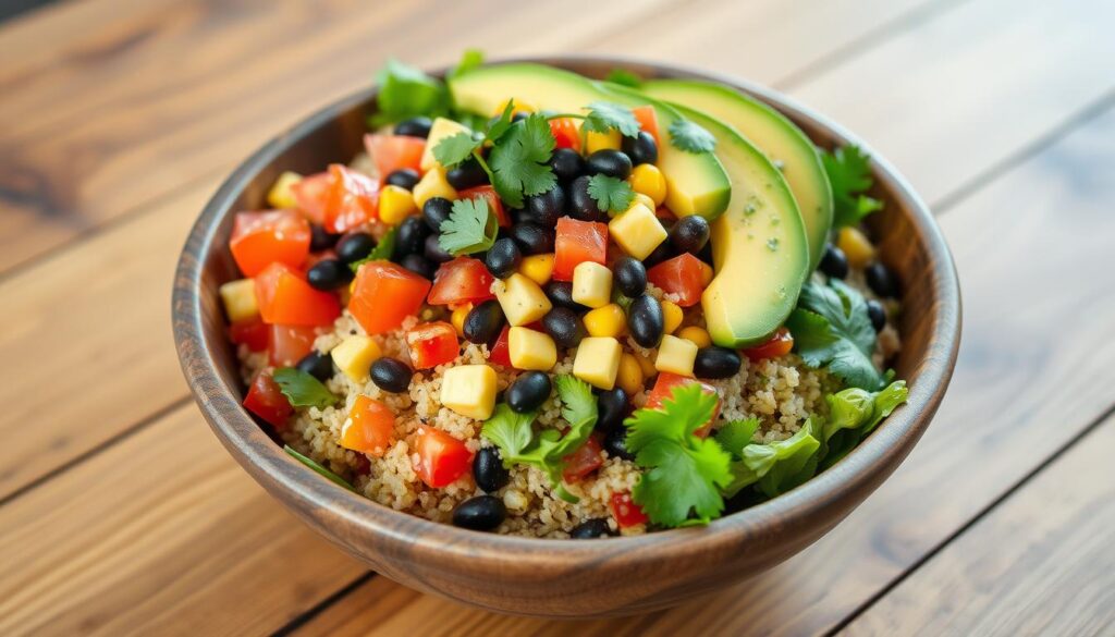 healthy taco bowl